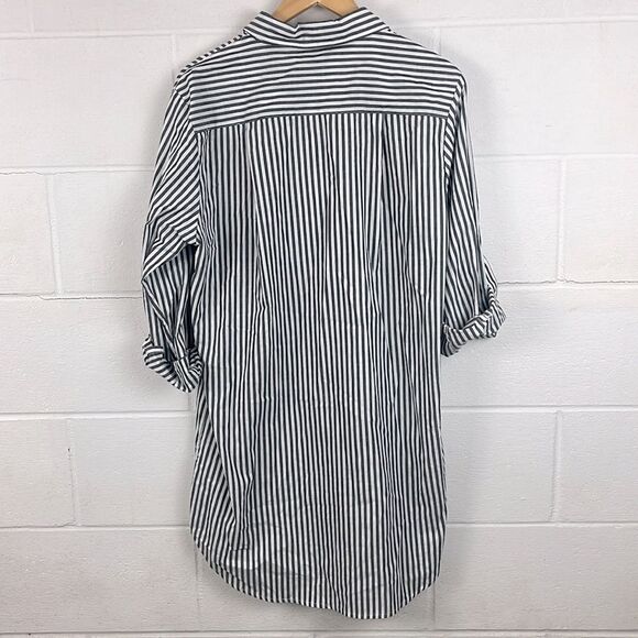 Walter Baker Becca button up floral embroidered long sleeve tunic top - Picture 5 of 7